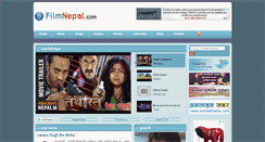 Desktop Screenshot of filmnepal.com
