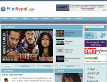 Tablet Screenshot of filmnepal.com