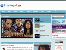 Tablet Screenshot of english.filmnepal.com